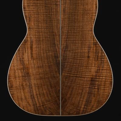 Huss & Dalton CM 12-Fret Custom Sinker Redwood and Flamed Black Walnut With Hide Glue NEW image 15