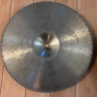 Zildjian 14" K Combo Hi Hats w/ notched K Custom Bottom RARE Z 1980s image 5