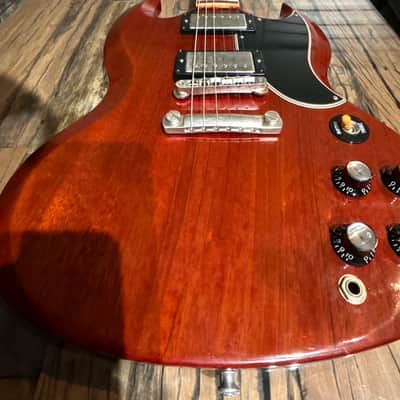 Gibson Custom Shop Historic '61 SG Standard Reissue 2019 - 2020 - Red Aniline Dye VOS image 9
