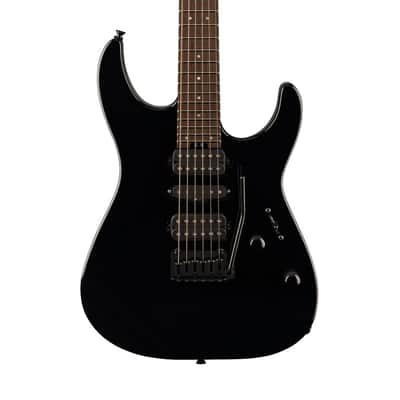 Used Charvel MJ DK24 HSH 2PT W Mahogany - Black w/Wenge FB image 1