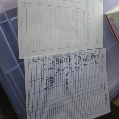 Ampex 456 masters tapes from 20 years after woodstock event 1989 - black image 12