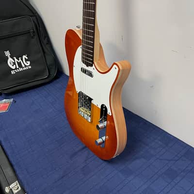 Used CMG Guitars Mark Telecaster-style Electric Guitar with Original Gig Bag image 11
