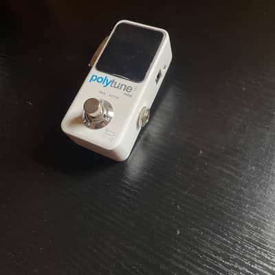 TC Electronic Polytune 3 Mini Polyphonic Tuning Pedal 2019 - Present - White image 1