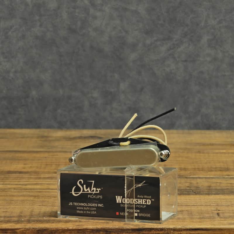 Woodshed Andy Wood Signature Pickup New From Authorized Dealer - Raw Nickel image 1
