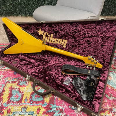 Gibson Custom Shop Master Artisan Collection Leo Scala Classic Black Flying V 2022 Korina image 4