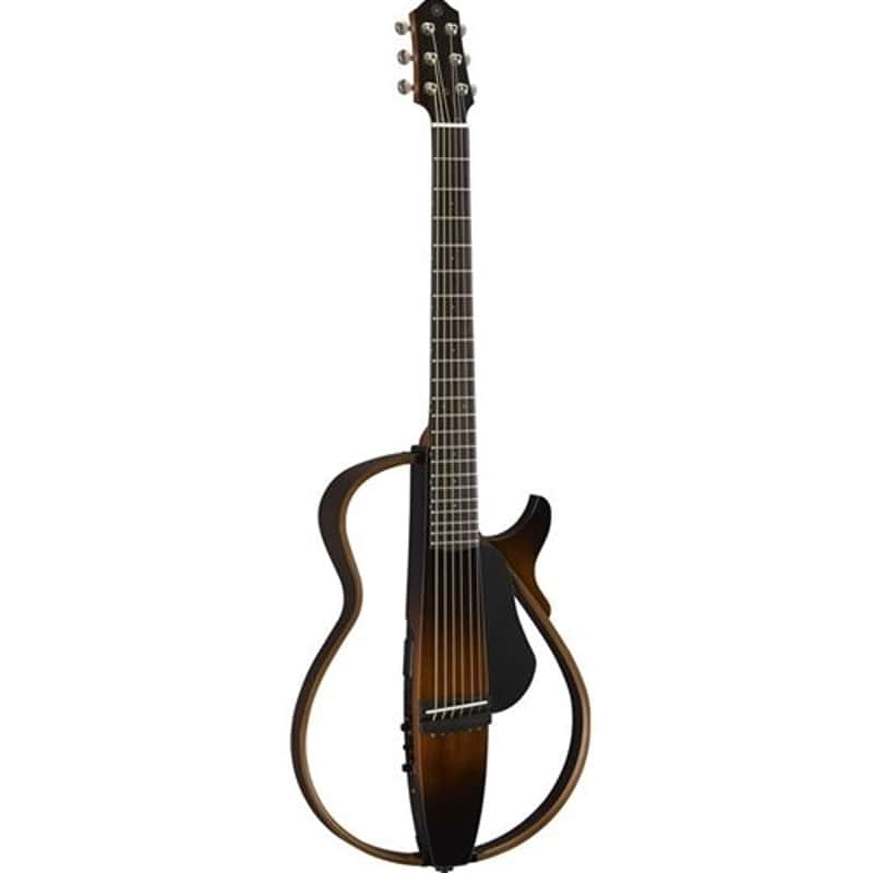 Yamaha SLG200S Steel String Silent Guitar Tobacco Sunburst image 1