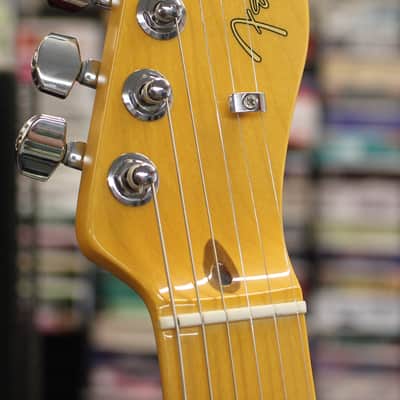 Fender Limited American Professional II Telecaster Thinline Electric Guitar Transparent Surf Green w/Case 6lbs 9oz image 3