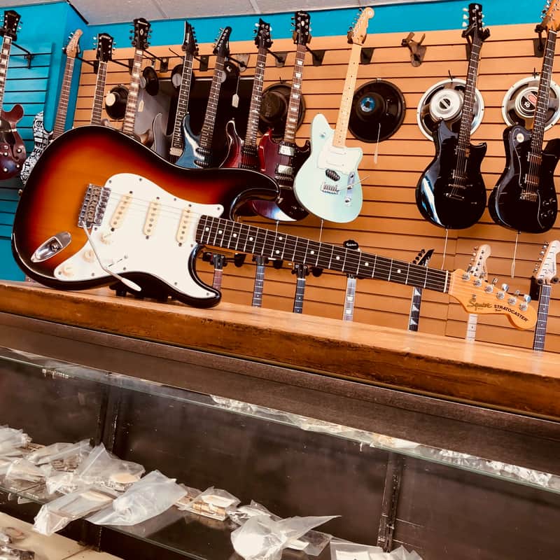1987 Squier MIJ Stratocaster Electric Guitar image 1