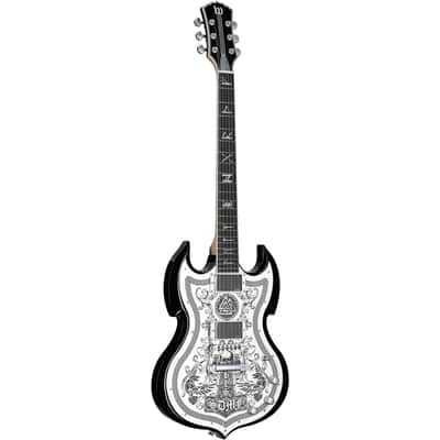 Wylde Audio Iron Works Barbarian Electric Guitar, Black Burst image 6