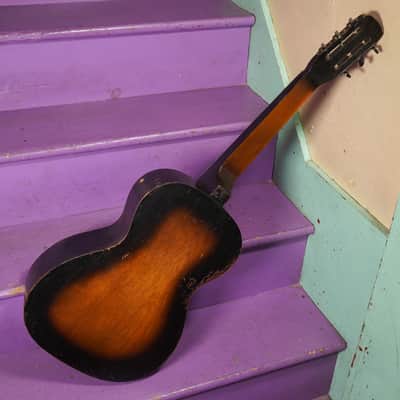 1930s Oahu (Kay) Squareneck Hawaiian Parlor Guitar (VIDEO! Fresh Work, Ready) image 8
