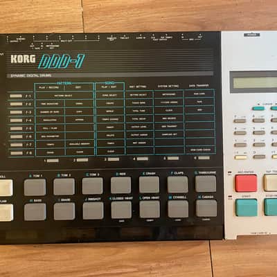 Korg DDD-1 1986 w/ Sampling Board image 2