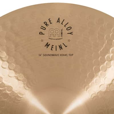 Meinl Pure Alloy Soundwave Hi Hat Cymbals 14" image 2