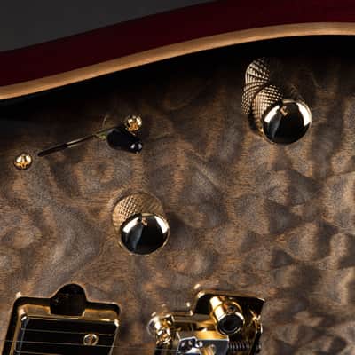 Suhr Standard Carve Top Pau Ferro Neck - Faded Trans Charcoal Burst image 15