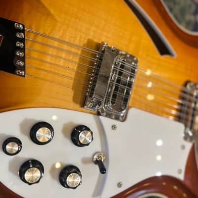 2018 Rickenbacker 381V69 12 STRING Autumnglo image 2
