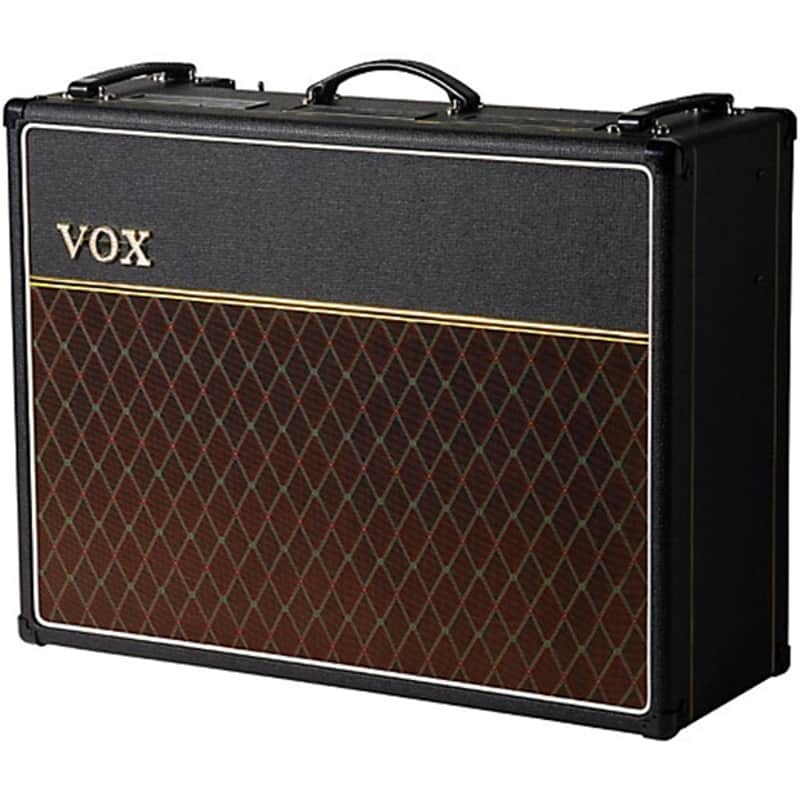 Vox AC30C2X Custom 2-Channel 30-Watt 2x12" Blue Alnico Guitar Combo 2010 - 2019 - Black image 1