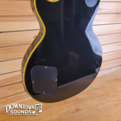 2020 Epiphone Joe Bonamassa Black Beauty Les Paul Custom with Epiphone Hard Case - Black Beauty, CoA, 8lbs 14oz image 7