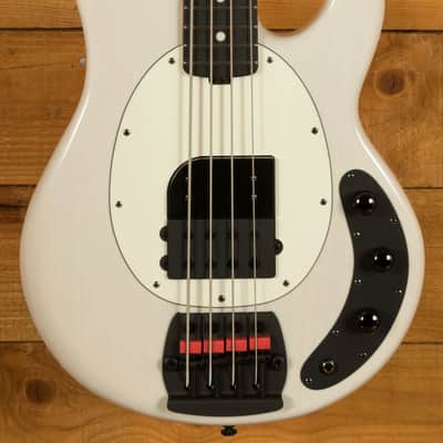 Music Man Tim Commerford Collection | Passive StingRay - Fight Night White image 11