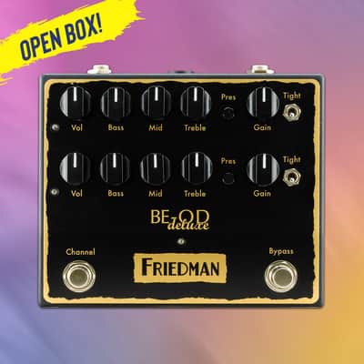 Friedman BE-OD Deluxe Overdrive 2018 | Reverb