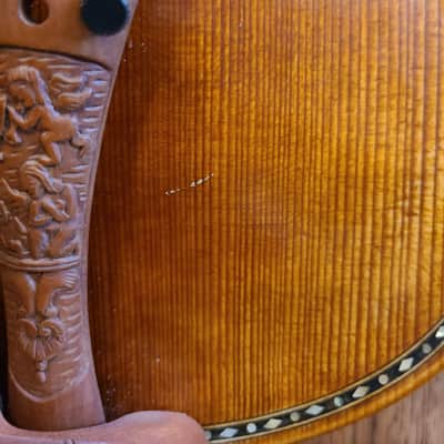 D Z Strad Model 505F - Hellier Stradivarius Advanced Masterpiece Copy - Full Size (4/4) image 7