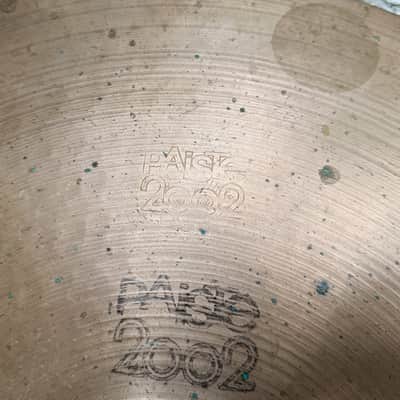 PAISTE 2002 BLACK LABEL RIDE 18" Bild 4