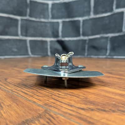 Vintage Bass Drum Tom Holder Bracket - Chrome image 3