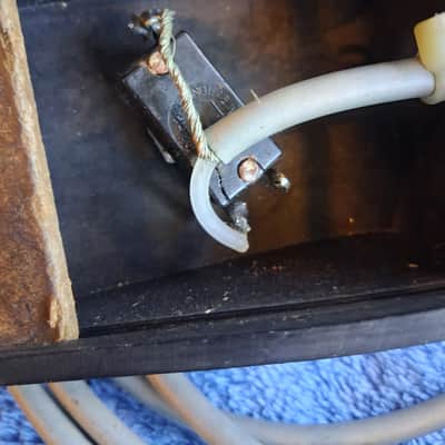 Vintage 1950's Gibson Single-Button Amplifier Footswitch- image 4