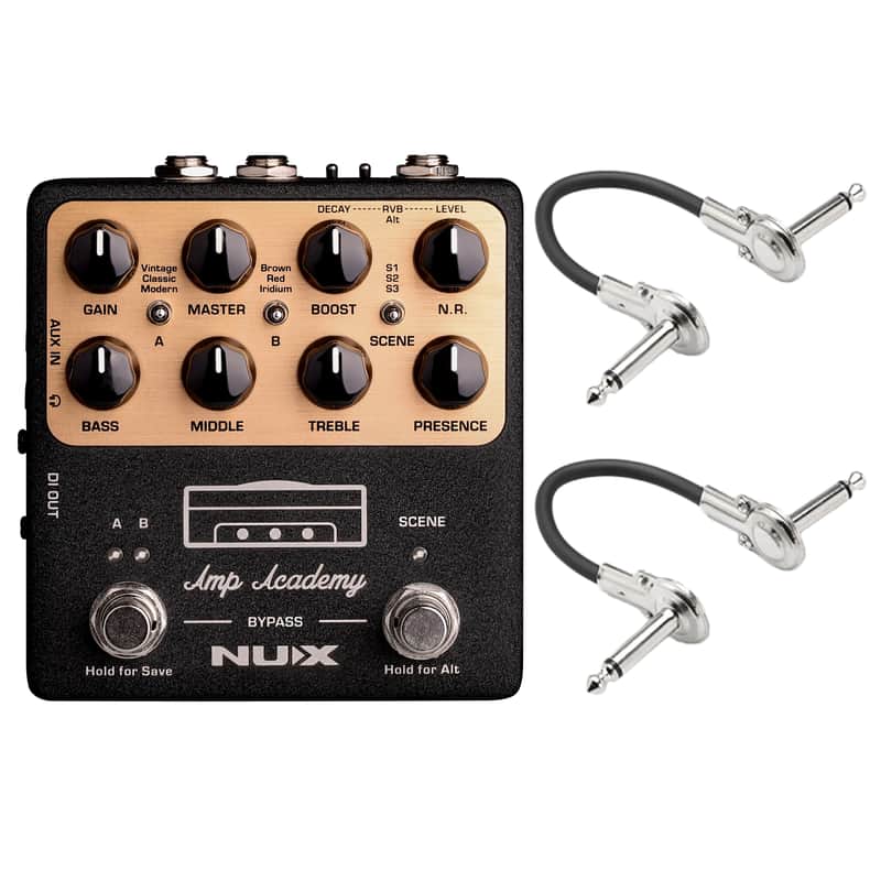 New NUX NGS-6 Amp Academy Amp Modeler Guitar Effects Pedal image 1