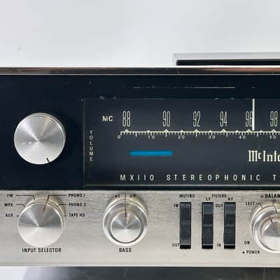 McIntosh MX110 Tube Stereo AM/FM Tuner Amp Preamplifier image 4