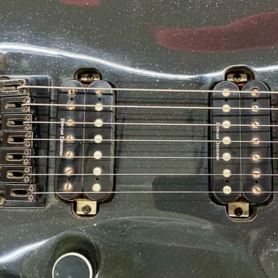 Schecter Diamond Series A-7 7-String Guitar - Charcoal Sparkle image 6
