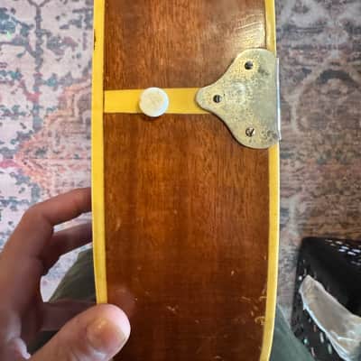 Harmony H1414 Patrician 1940 - 1954 - Striped Natural Acoustic Archtop with HSC image 5