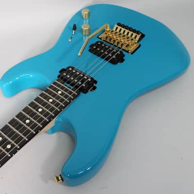 2021 Charvel Pro-Mod San Dimas Style HH FR E Miami Blue image 8
