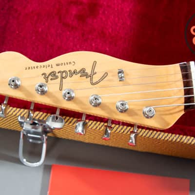 2025 Fender Japan MIJ Heritage 60s Telecaster Custom Sunburst Nitro Double Bound Tweed HSC image 3