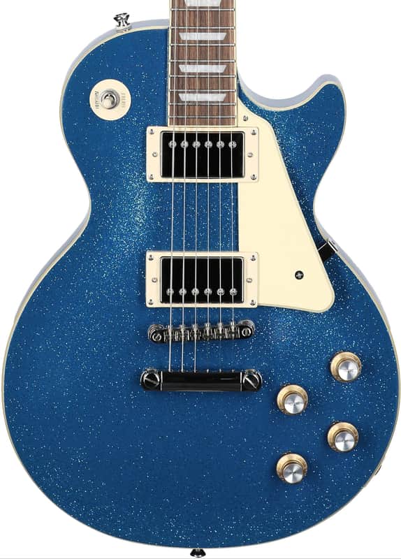 Epiphone Les Paul Standard 60's Brunswick Blue Sparkle | Reverb