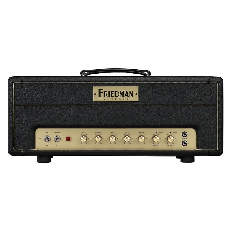 Friedman Vintage PLEX 50-watt All-Tube Head - Black - Used Mint!! image 1