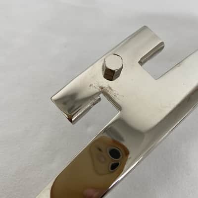 Nickel Vintage Engraved Banjo Arm Rest image 2