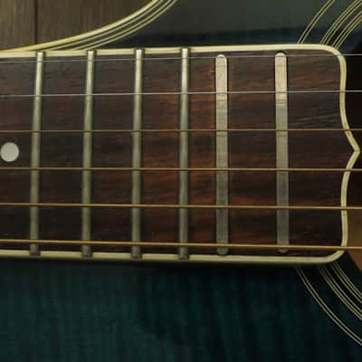 Takamine Acoustic EF591 DUAL  Dave Stewart Humbucker + Piezeo Stereo Japan Rare image 5