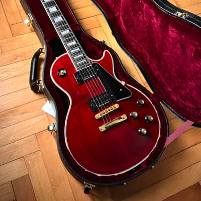 2010 Gibson Les Paul Custom VOS Wine Red image 16