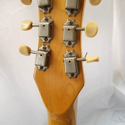 Mosrite Ventures II Slab Body Guitar Serial #B022 1965 Blue image 9