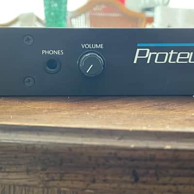 E-MU Systems Proteus FX Rackmount 32-Voice Sampler Module 1994 - Black image 1