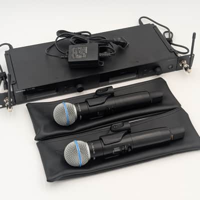 Shure SLXD24D/B58 Dual Channel Wireless Microphone System - G58 470-514MHz SLX-D image 1