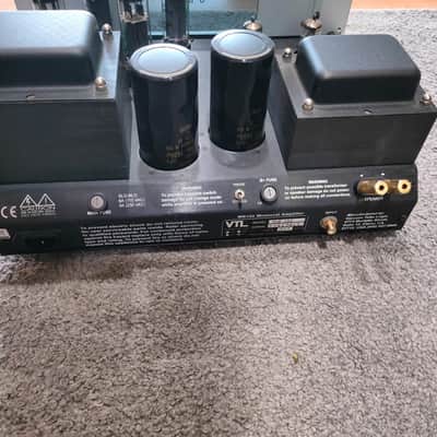 VTL MB-125 COPPIA FINALI MONO MONOBLOCK VALVOLARI TUBE POWER AMP VTL- MB125 Silver image 5