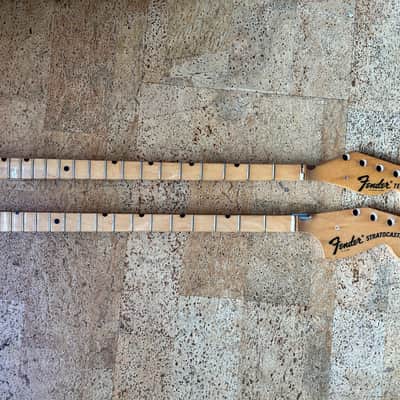Rare! Fender Stratocaster/Telecaster Salesman Sample Necks 1970's image 1