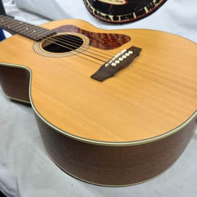 Guild Jumbo Junior E SP/MH Acoustic Electric Guitar image 19