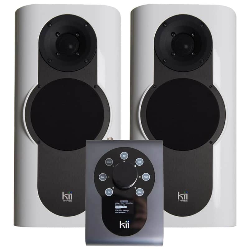 Kii Audio Three Pro Monitor System (White) image 1
