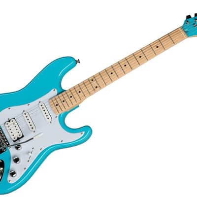Kramer Focus VT-211S Electric Guitar - Teal image 1