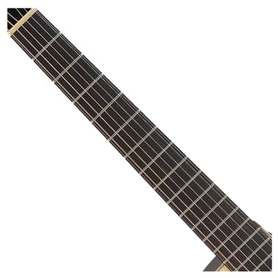 Used Ibanez PA300E Asymmetrical Jumbo A/E Guitar - Natural Satin image 3