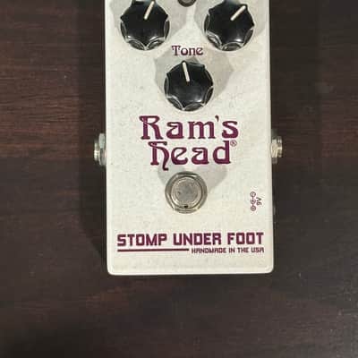 Stomp Under Foot Ram's Head (Violet Version) Fuzz Pedal | Reverb