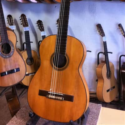 Belle guitare du luthier Ricardo Sanchis Nacher vers 1930/40 tête à chevilles 1,01 kg! image 7