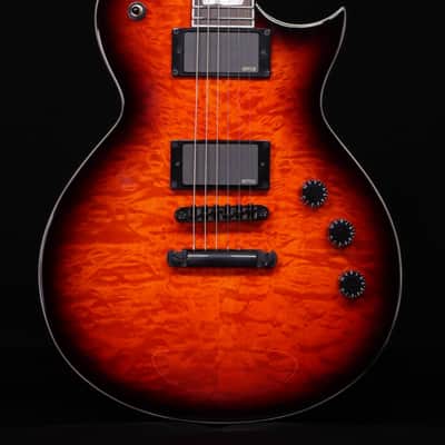 ESP LTD EC-400QM, Vintage Burst image 1