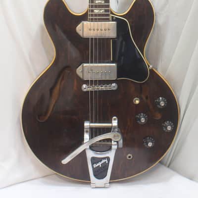 Gibson ES-330 Walnut 1970s with Bigsby image 1